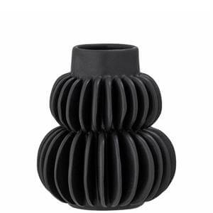 Bloomingville Halfdan Stoneware Vase Black
